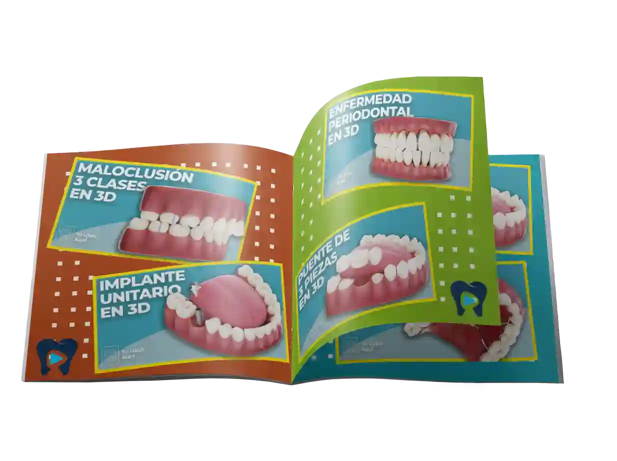 Catalogo de videos 3d dentalvid para dentistas dental dentales ortodoncia odontologo odontologia paquetes de video sin sombras